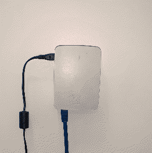 our digital home and host (picture of a raspberry pi)